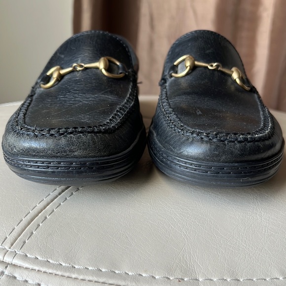 NOT FOR SALE. Gucci Loafers Black 6.5 Gold Hardware - Picture 6 of 16